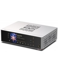 Matrix Audio TS-1 Music Streamer gümüş renkli, dijital ekranlı ağ oynatıcı.