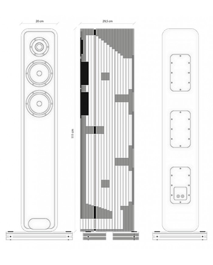 Audel Malika Plus mk2 dimensions