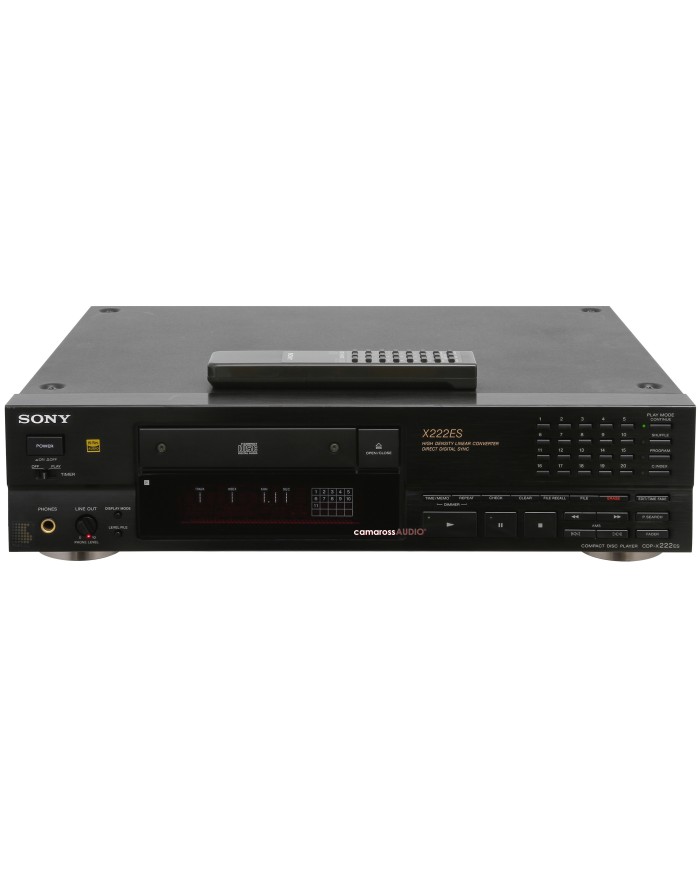 Sony CDP-X222ES Siyah Kompakt Disk Oynatıcı, Uzaktan Kumandalı