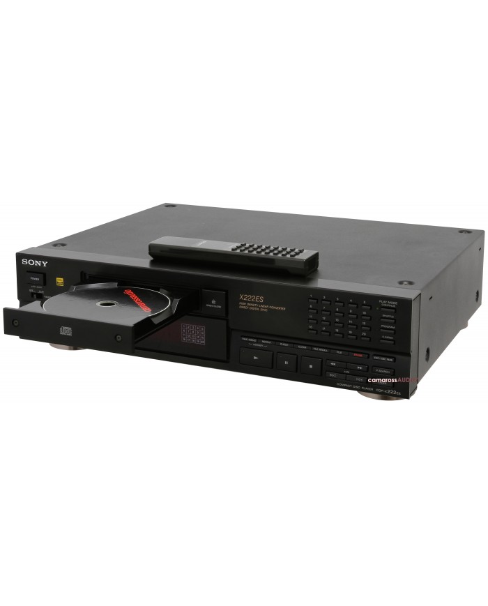 Sony CDP-X222ES Siyah Kompakt Disk Çalar CD Player Uzaktan Kumandalı