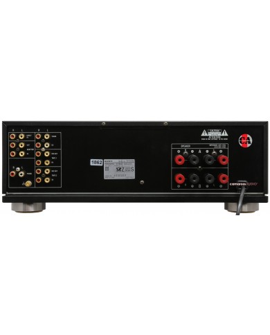 Arka SONY TA-F550ES Entegre Stereo Amfi bağlantı noktaları ve etiketleri.