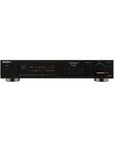 Siyah Sony ST-S530ES AM/FM Stereo Tuner Quartz Lock Dijital Ses Sistemi