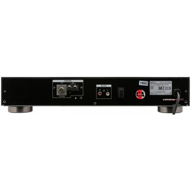 Sony ST-S530ES FM/AM Tuner arka paneli, RCA çıkışları ve anten girişleri.