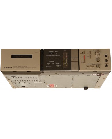 Pioneer CT-6R Stereo Kaset Çalar Deck, Gümüş Vintage Ses Ekipmanı
