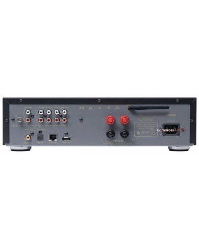 Onkyo Muse Y-40 Entegre Amplifikatör arka bağlantı portları ve özellikleri.