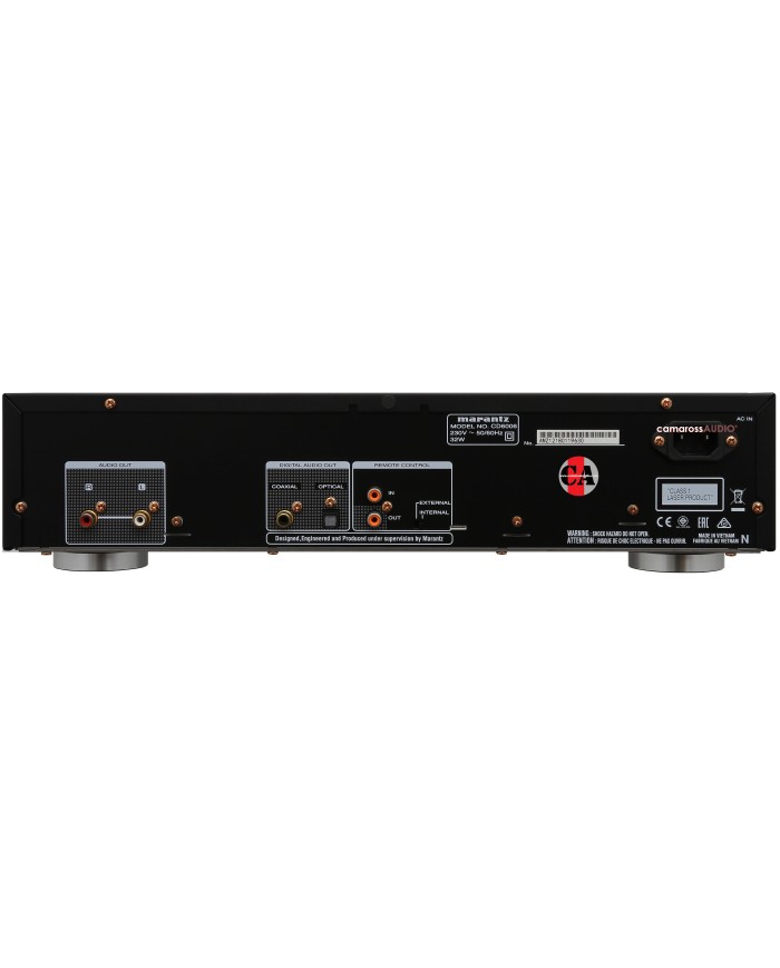 Marantz CD6006 CD çalar arka panel: RCA, dijital ses, uzaktan kumanda giriş/çıkışları
