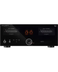 Advance Paris A10 APEX Hi-Fi Amplifikatör, siyah, tüplü ön panel