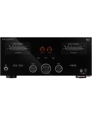 Advance Paris A12 Apex Siyah Tüplü Yüksek Sadakatli Stereo Amfi Ön Paneli