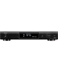 Siyah Denon DNP-720AE Network Audio Player ön panel görünümü.