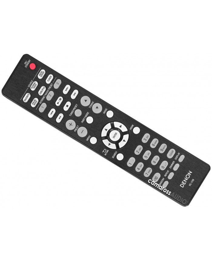 Denon DNP-720AE uyumlu RC-1159 kumanda, siyah, orijinal yedek.