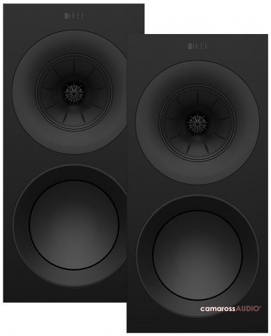 KEF R3 Meta Siyah Hoparlör Sürücüleri Yakın Çekim
