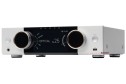 Onkyo Muse Y-50 gümüş renkli Hi-Fi stereo amfi ön paneli.