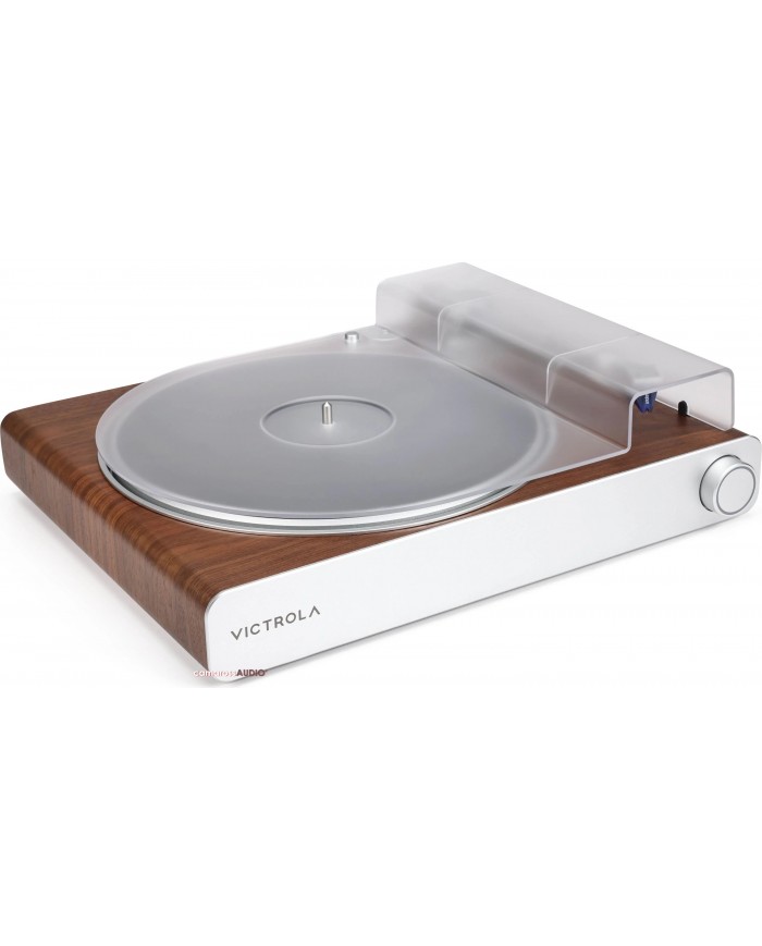 Victrola Stream Sapphire pikap, ahşap ve beyaz modern tasarım