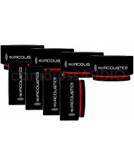 IsoAcoustics ISO-Puck Mini siyah ses yalıtım ayakları (set)