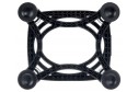 IsoAcoustics ISO-130 siyah akustik izolasyon standı alt görünüm.