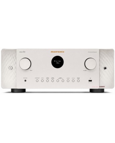 Marantz Cinema 60 AVR, beyaz renk, AV Surround Receiver, şık tasarım