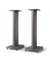KEF S2 Speaker Stand gri renk, premium hoparlör sehpası.