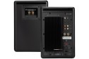 Audioengine A5+ siyah aktif hoparlör, Bluetooth, RCA giriş/çıkış ve hoparlör bağlantıları