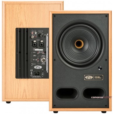 Vestlyd M8C Power Monitor, ahşap kasalı aktif stüdyo hoparlör