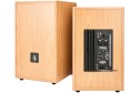 Vestlyd M8C Power Monitor ahşap kabinli hoparlör arka bağlantı paneli.