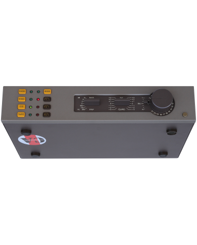 Quad 405-2 Power amplifikatör, 34 Pre ve FM4 Tuner, gri, ses sistemi bileşeni