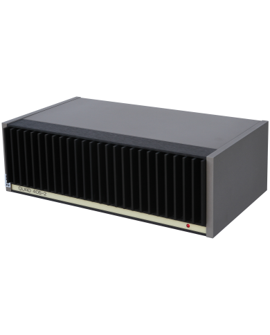 Quad 405-2 Power Amplifikatör, Siyah ve Gri, Kompakt ve Şık Tasarım