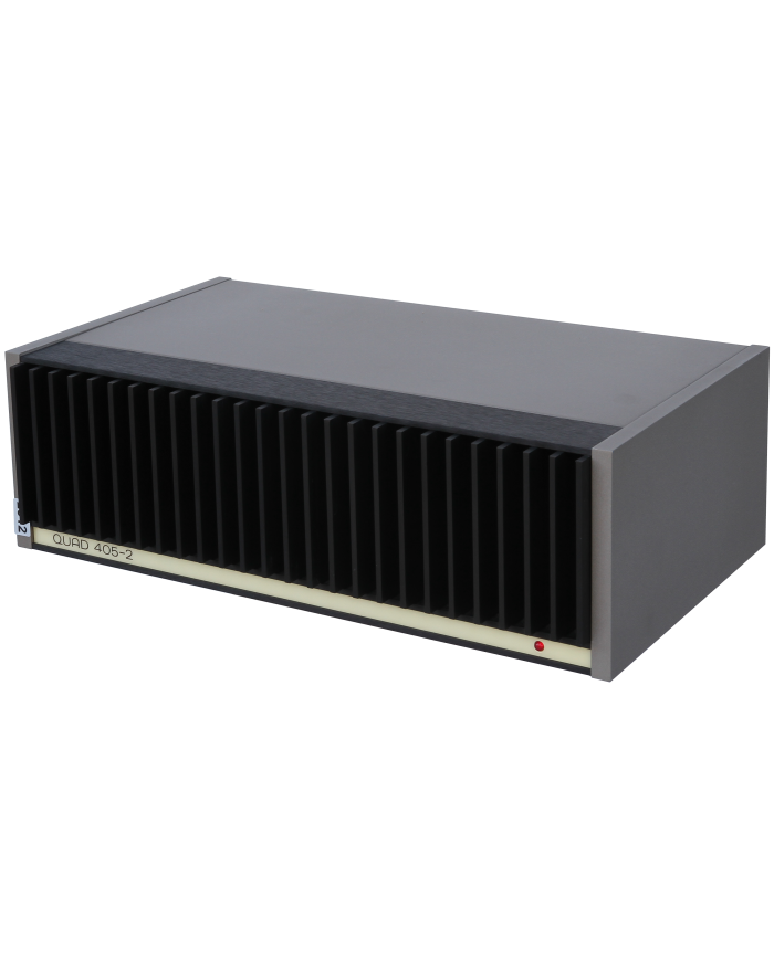 Quad 405-2 Power Amplifikatör, Siyah ve Gri, Kompakt ve Şık Tasarım