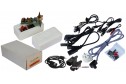 Quad 405-2 Power, 34 Pre, FM4 Tuner aksesuarları, kablolar ve kutu