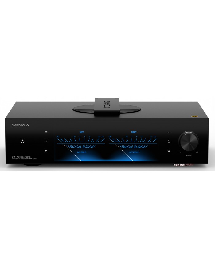 Eversolo DMP-A8 Master Gen 2 siyah dijital müzik yayıncısı