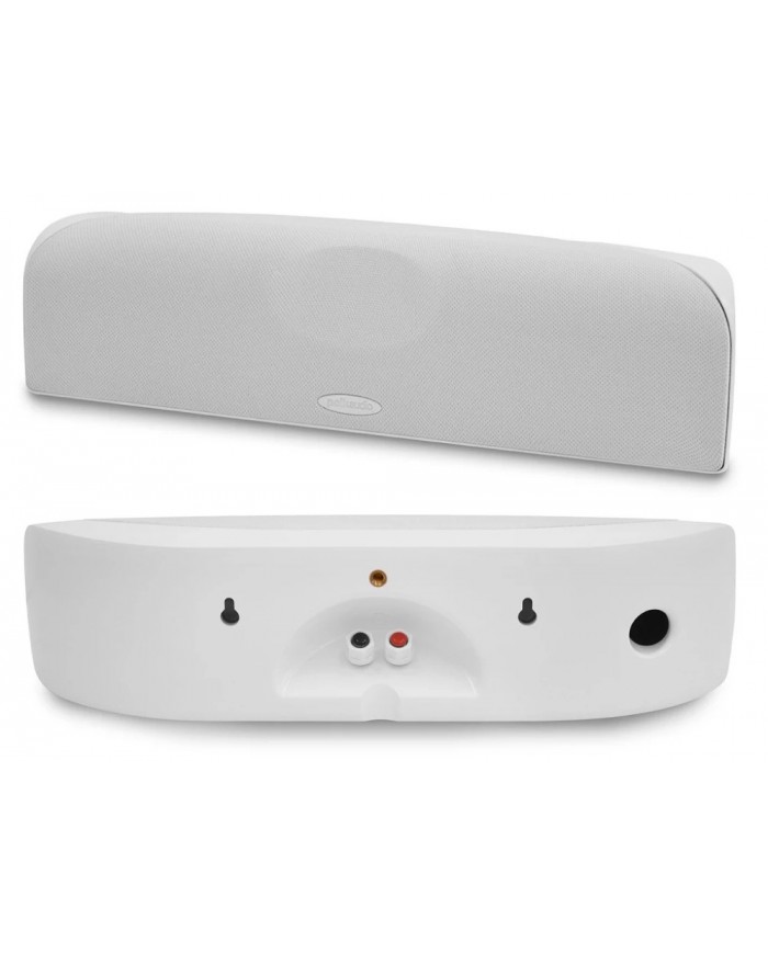 Polk Audio WHITESTONE TL1700 5.1 Beyaz Hoparlör Sistemi, ön ve arka görünüm