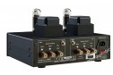 Lab 12 MIGHTY Power tüplü amplifikatör, stereo ses çıkışları, 4/8 ohm hoparlör terminalleri
