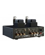 Lab 12 MIGHTY Power tüplü amplifikatör, stereo ses çıkışları, 4/8 ohm hoparlör terminalleri