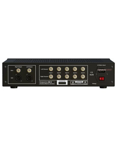 Lab 12 Pre 1 analog ön amplifikatör, RCA ve XLR giriş/çıkışları, 5 girişli.