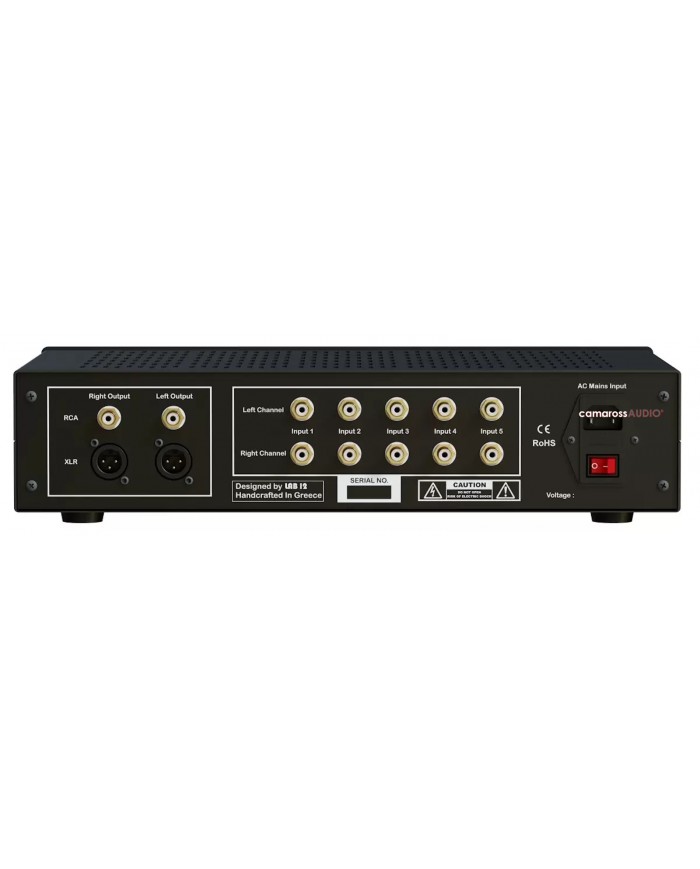 Lab 12 Pre 1 analog ön amplifikatör, RCA ve XLR giriş/çıkışları, 5 girişli.