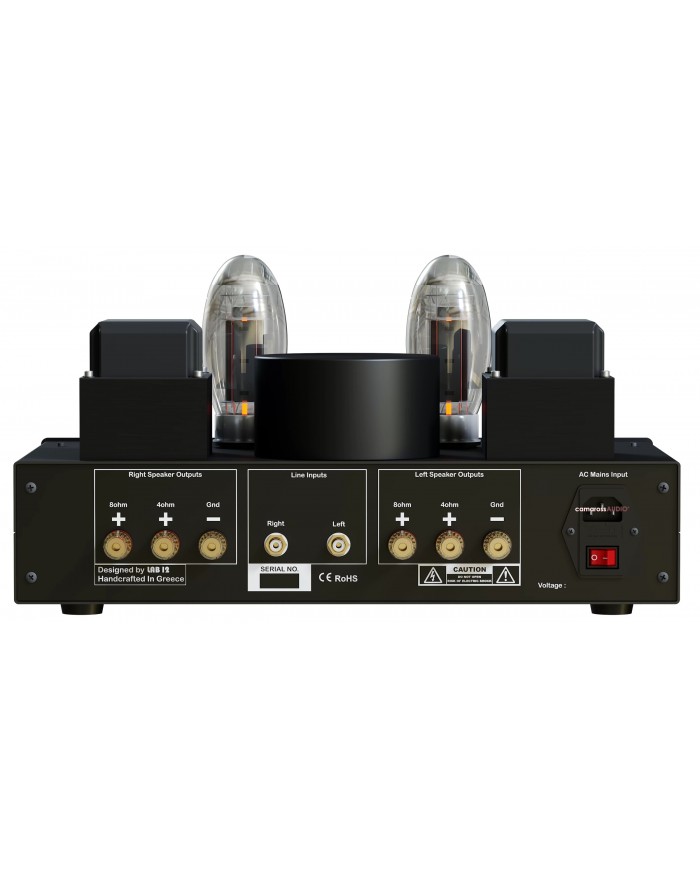Lab 12 Suono Mk2 KT150 Siyah Tüplü Amfi, Toroidal Versiyon, El Yapımı Yunanistan