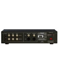 Lab 12 Melto 2 Fono Amp: RCA ve XLR giriş/çıkış, 3 input, siyah, el yapımı