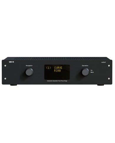 Lab 12 Melto2 Siyah 2 Lambalı Ayarlanabilir Tüplü Fono Preamp