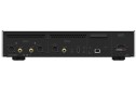 Matrix Audio MS-1c arka panel: XLR, RCA, koaksiyel, optik, USB, LAN, tetik çıkışları.