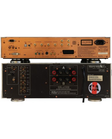 Marantz PM16 - DV-12S2 SACD amplifikatör ve CD çalar arka bağlantı paneli.