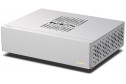 Matrix Audio SC-1 Referans Master Clock, gümüş renkli, delikli tasarımlı, kompakt ve şık.