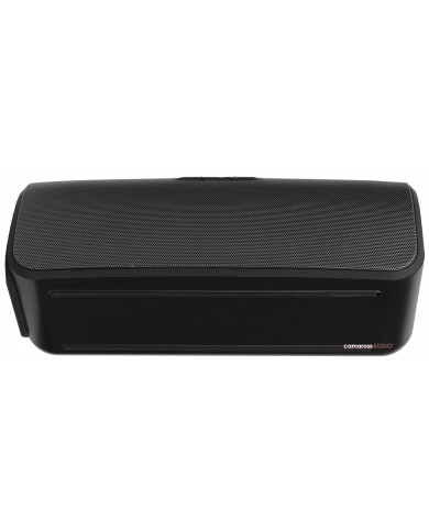 Polk Audio Omni S2R siyah kablosuz hoparlör, kompakt tasarım.