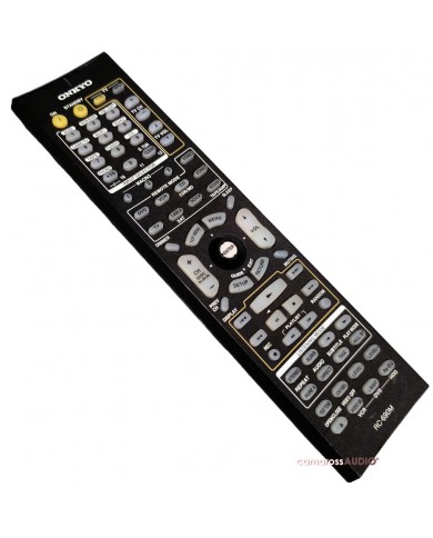 Onkyo RC690M uzaktan kumanda, siyah, çeşitli fonksiyon düğmeleri