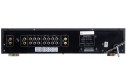 Onkyo P-304 Stereo Preamplifier'in arka paneli, çoklu giriş/çıkış bağlantı noktaları ve seri numarası.