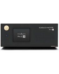 Gold Note PH-5.2 Fono siyah renkli, kompakt ve şık tasarımlı fono preamplifikatörü.