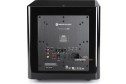 Monitor Audio Radius 380 siyah parlak subwoofer arka panel bağlantıları