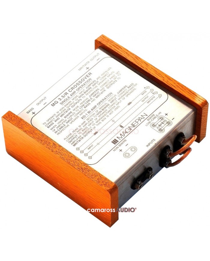 MAGNEPAN MG 3.5/R MG 3.5R crossover, ahşap çerçeveli, hoparlör bileşeni