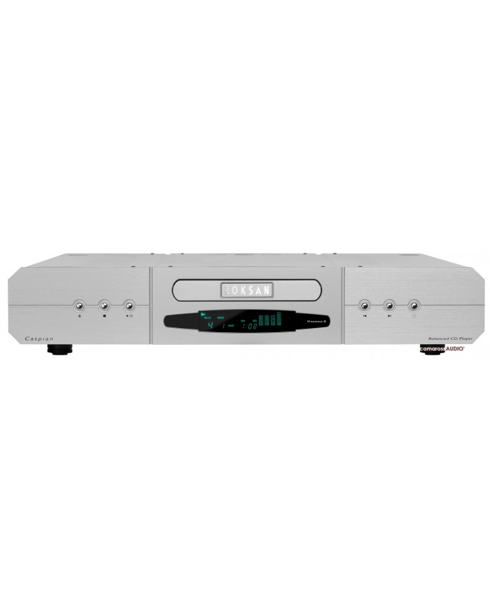 Roksan Caspian M Series-1 gümüş CD çalar, dengeli ses çıkışı, şık tasarım