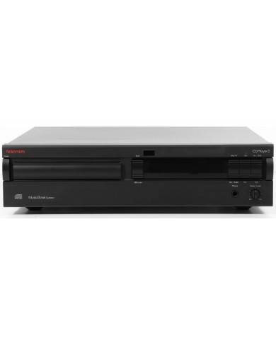 Nakamichi CD Player 2 MusicBank System siyah CD çalar.