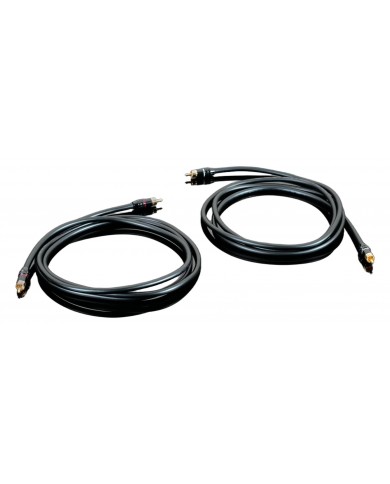 Transparent Musiclink 28391MM siyah RCA ses kablosu