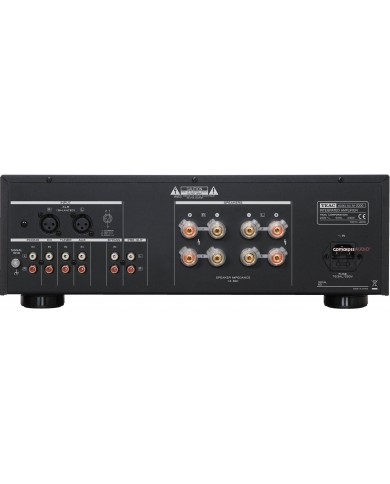 TEAC AI-2000 entegre amplifikatör arka panel, XLR girişleri, hoparlör çıkışları